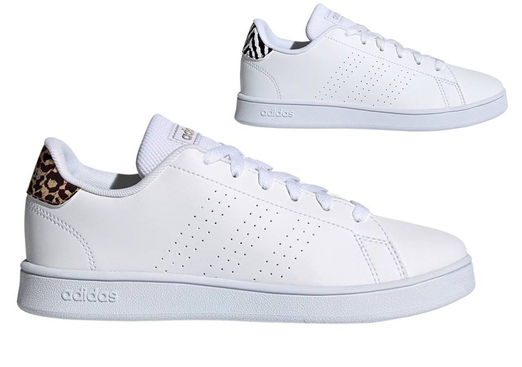 Scarpe bambina bimba Adidas GV7127 FY8875 sneakers sportive ginnastica bian